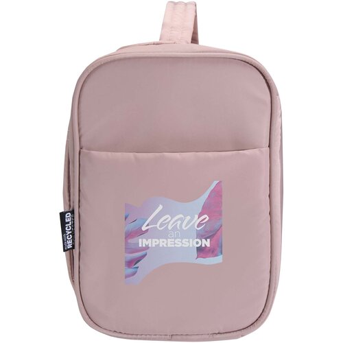 Puffer GRS ophangbare toilettas 8L bedrukken met logo DeBle