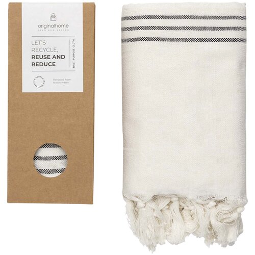 Originalhome gerecyclede doek 85 x 175 cm van textielresten DeBle