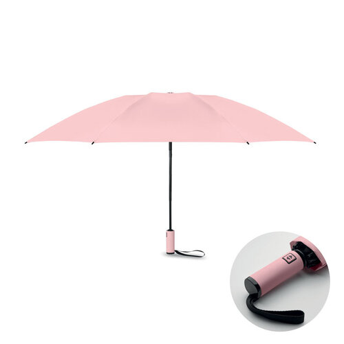 23 inch windbestendige paraplu Agumbe MO2925 van RPET bedrukken DeBle