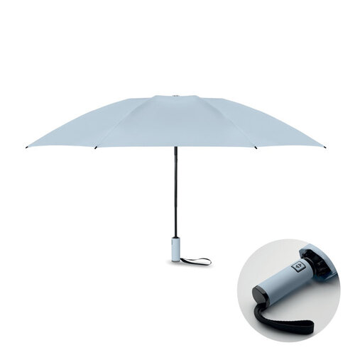 23 inch windbestendige paraplu Agumbe MO2925 van RPET bedrukken DeBle