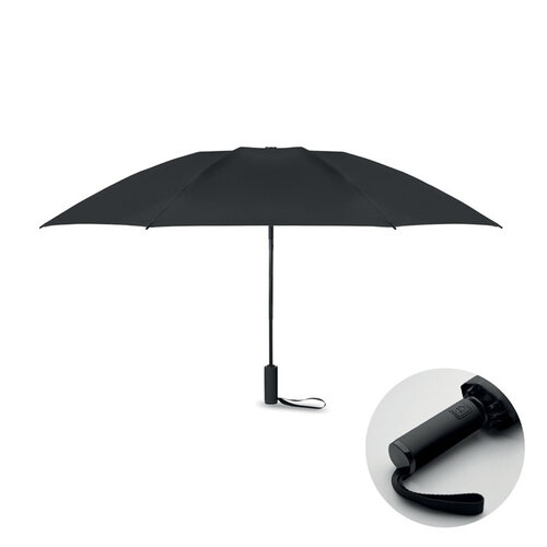 23 inch windbestendige paraplu Agumbe MO2925 van RPET bedrukken DeBle