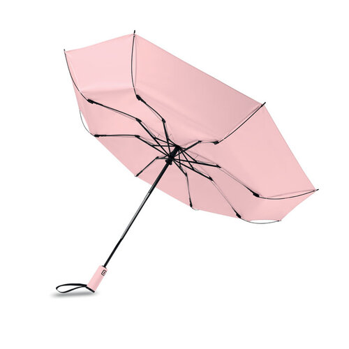 23 inch windbestendige paraplu Agumbe MO2925 van RPET bedrukken DeBle