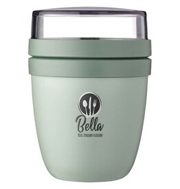 Mepal Ellipse Mini lunchpot met twee compartimenten bedrukken DeBle