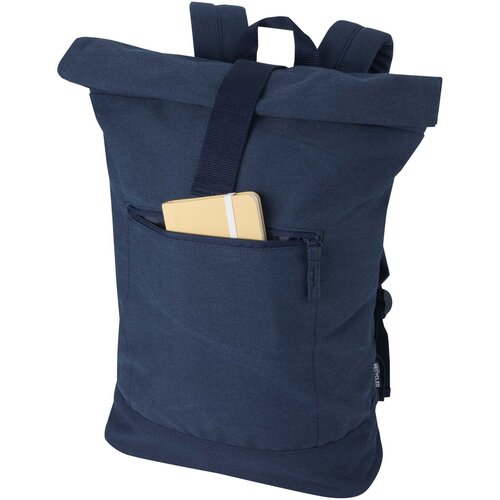 Recanvas 14 inch GRS gerecycleerde rolltop rugzak 16 liter bedrukken DeBle