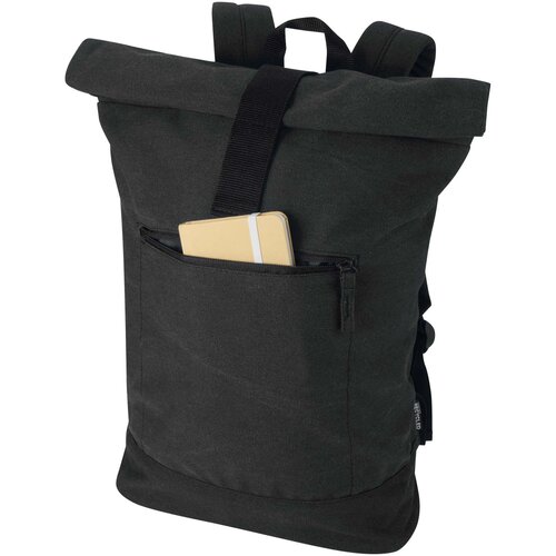 Recanvas 14 inch GRS gerecycleerde rolltop rugzak 16 liter bedrukken DeBle