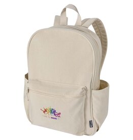 Recanvas 15,6 inch GRS gerecycleerde stadsrugzak 16 liter bedrukken DeBle