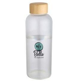 Waterflessen bedrukken Mirage glazen drinkfles 650 ml
