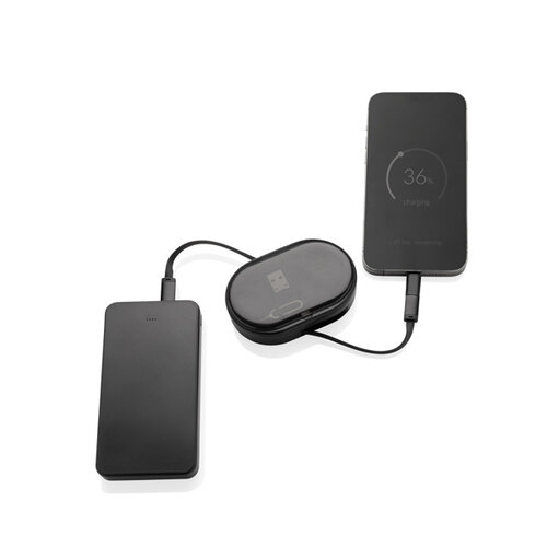 DeBle Chargevix RCS 60W multifunctionele oplaadset met logo P302.90