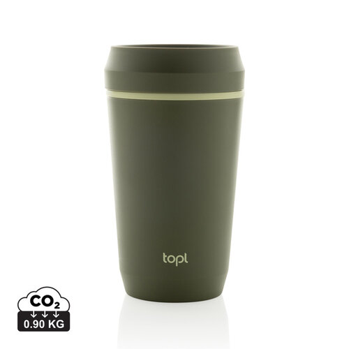 DeBle Topl Recycled Plastic To Go beker 360 Lid 354ml RBTGP12