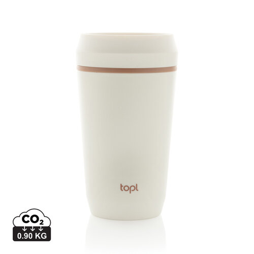 DeBle Topl Recycled Plastic To Go beker 360 Lid 354ml RBTGP12