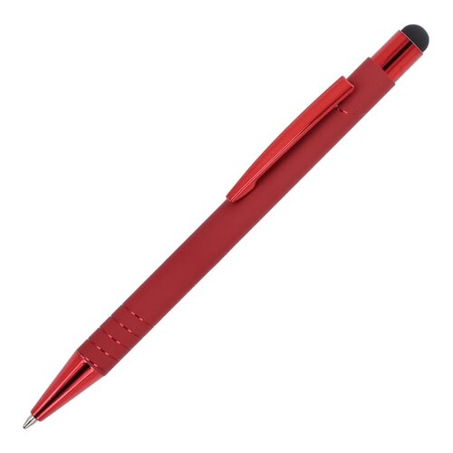 DeBle stylus balpen soft-touch aluminium bedrukken met logo Venice Deluxe LT87894