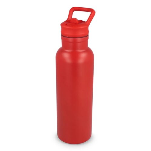DeBle thermofles met rietje RVS 500 ml bedrukken met logo Darion LT98890