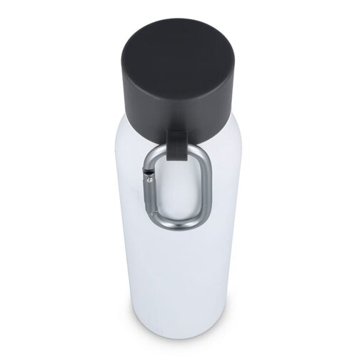 DeBle thermofles met karabijnhaak 600 ml bedrukken met logo LT98696