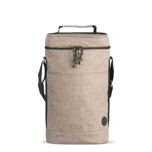 Sagaform City Koeltas Hoog 9 liter rPET LT52044 met aluminium isolatie, schouderriem en handvat bedrukken met logo