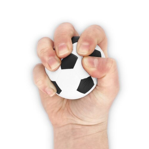 DeBle stressbal voetbal bedrukken met logo PU anti stress LT90574
