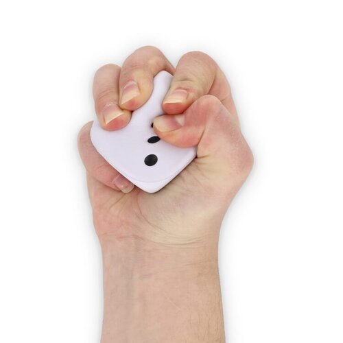 DeBle stressbal dobbelsteen bedrukken met logo PU anti stress LT90582
