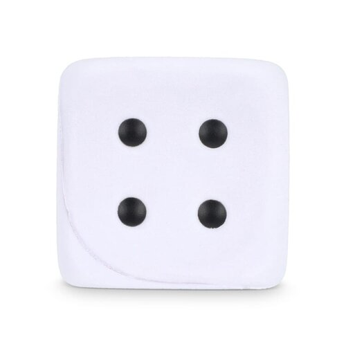 DeBle stressbal dobbelsteen bedrukken met logo PU anti stress LT90582