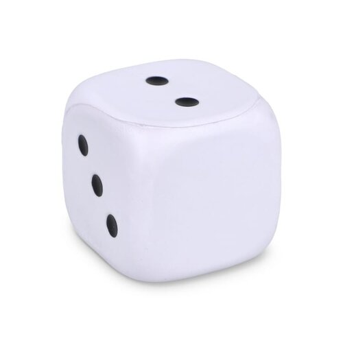 DeBle stressbal dobbelsteen bedrukken met logo PU anti stress LT90582