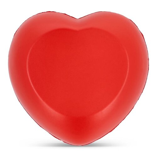 DeBle stressbal hart bedrukken met logo PU anti stress LT90570