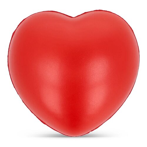 DeBle stressbal hart bedrukken met logo PU anti stress LT90570