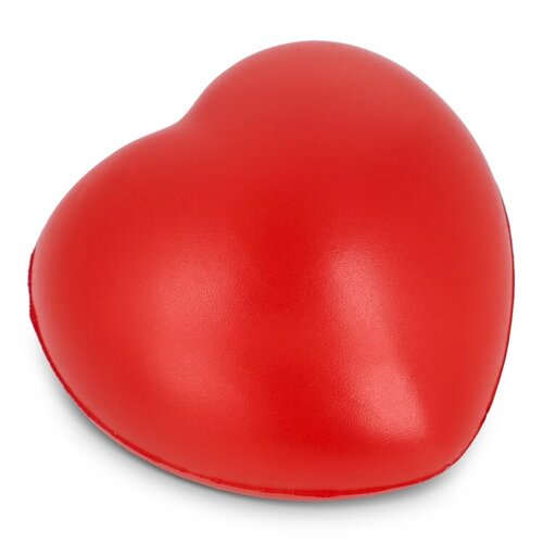 DeBle stressbal hart bedrukken met logo PU anti stress LT90570