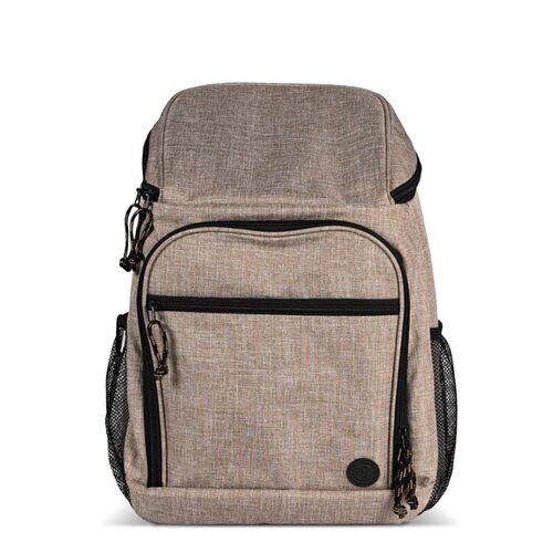 Sagaform City koelrugzak 21 liter LT52042 – duurzame rPET koelrugzak met groot koelvak, gewatteerde rugzijde en karabijnhaak, ideaal voor outdoor promoties