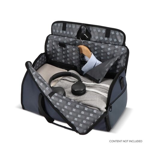 DeBle reistas met kledingvak bedrukken met logo InSideOut Carry Smart LT57110
