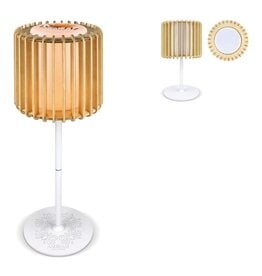 DeBle led lamp hout tall bedrukken met logo Coollux Lamella Luna LT40731