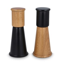 DeBle zout en pepermolen set bedrukken met logo Sagaform Gurken 15cm LT52260