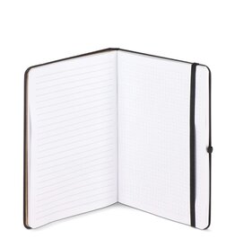 DeBle notitieboek A5 met sticky notes bedrukken met logo Olmo LT92063