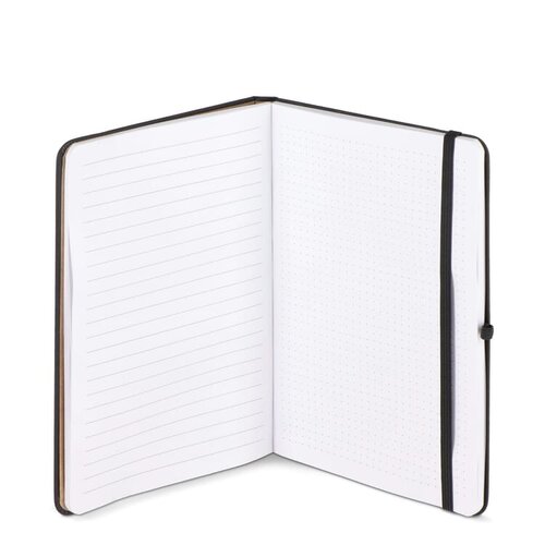 DeBle notitieboek A5 met sticky notes bedrukken met logo Olmo LT92063