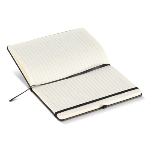 DeBle notitieboek A5 lasergravure bedrukken met logo Iroko LT92090