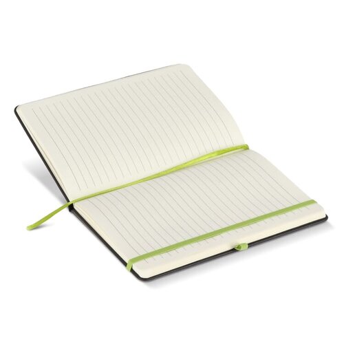 DeBle notitieboek A5 lasergravure bedrukken met logo Iroko LT92090