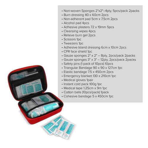 EHBO set 40-delig bedrukken LT90315 DeBle relatiegeschenk