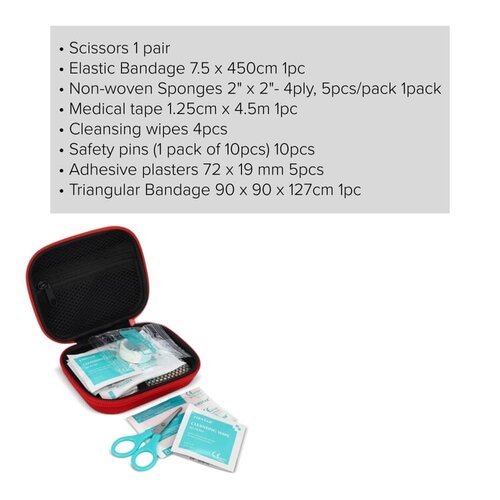 DeBle ehbo set 15 delig bedrukken met logo Everest LT90310