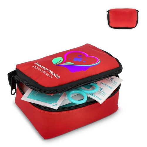 DeBle ehbo set 16 delig outdoor bedrukken met logo Fuji LT90312