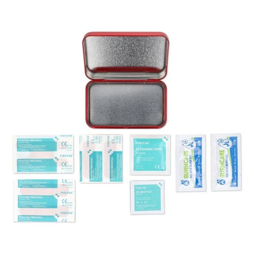 DeBle ehbo set blik 20 delig bedrukken met logo Atlas LT90314