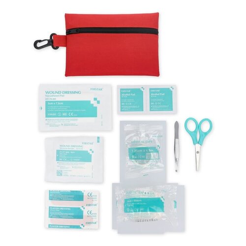 DeBle ehbo set 14 delig karabijn bedrukken met logo Rora LT90313