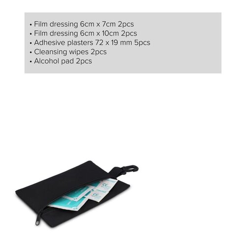 DeBle ehbo set 13 delig bedrukken met logo Denali LT90311
