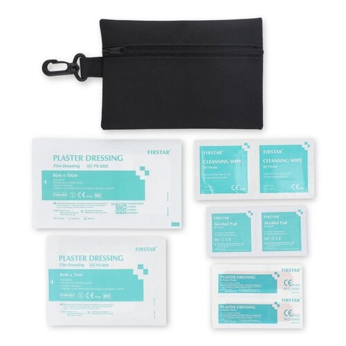 DeBle ehbo set 13 delig bedrukken met logo Denali LT90311