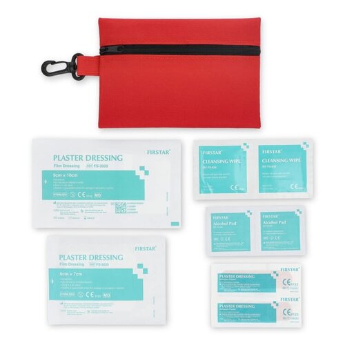 DeBle ehbo set 13 delig bedrukken met logo Denali LT90311