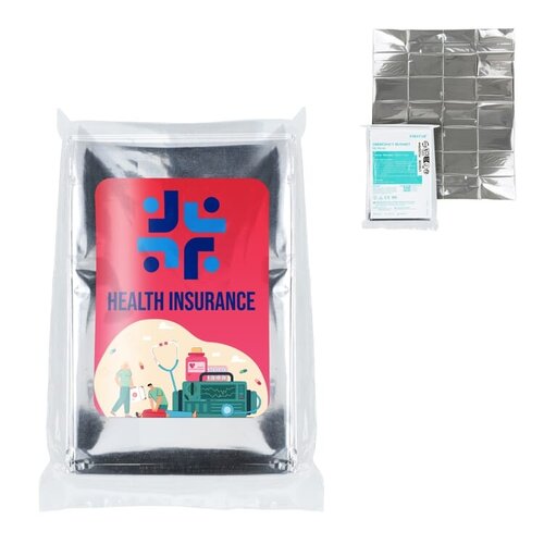 DeBle nooddeken ehbo bedrukken met logo LT90318