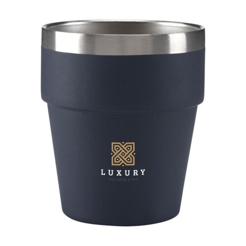 RVS mok 300 ml gerecycled Hyco met logo bedrukken DeBle