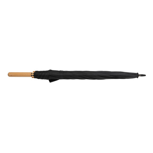 23 inch Impact AWARE RPET 190T auto open bamboe paraplu bedrukken met logo