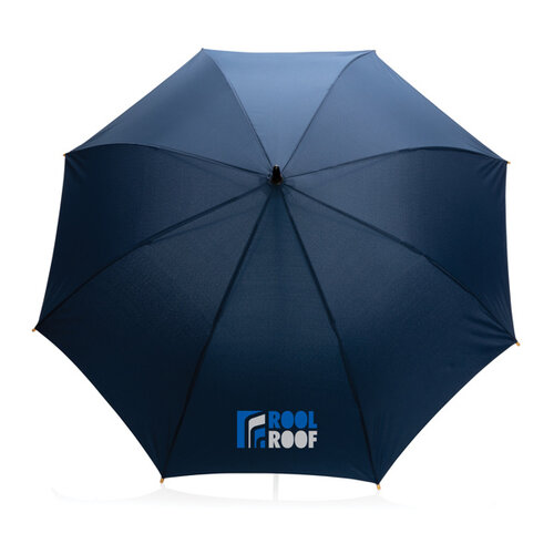 23 inch Impact AWARE RPET 190T auto open bamboe paraplu bedrukken met logo