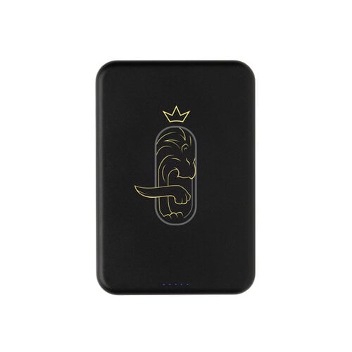 Amporia RCS rplastic magnetische 10.000 mAh powerbank in zakformaat bedrukken met logo
