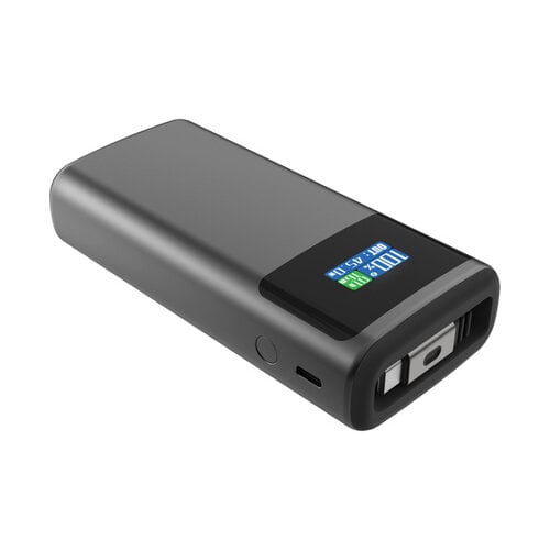 Quantum RCS ultra-fast PD45W 10.000mAh powerbank met TFT kleurenscherm bedrukken met logo