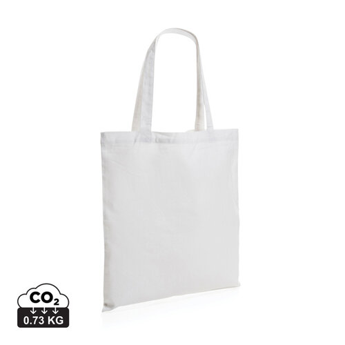 Impact AWARE™ gerecycled katoenen draagtas 145 gsm P762.62 bedrukken met logo