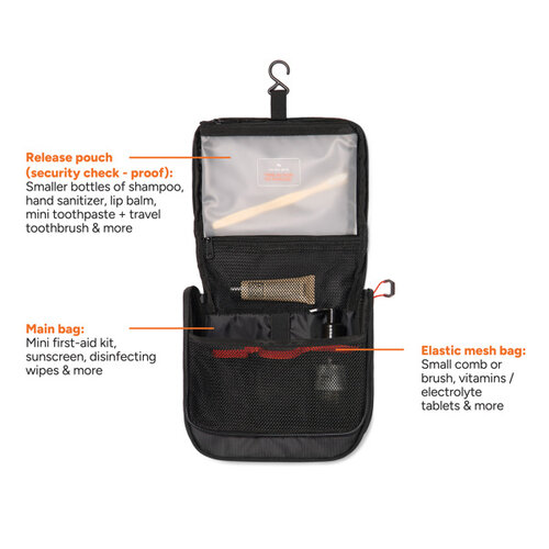 DeBle Nordic Drift toilettas bedrukken met logo ND20003