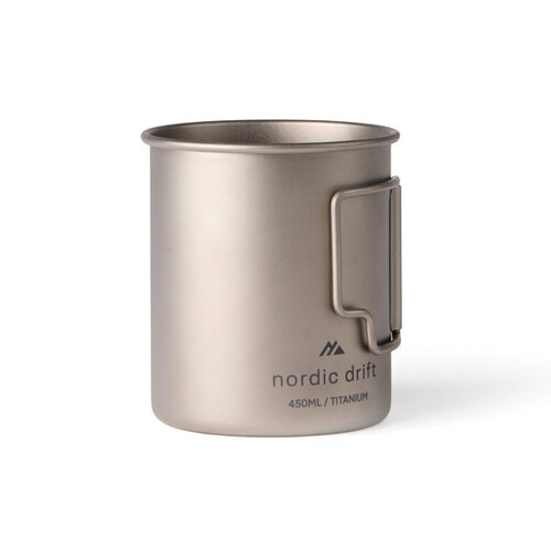 DeBle Nordic Drift titanium mok bedrukken met logo ND3400102